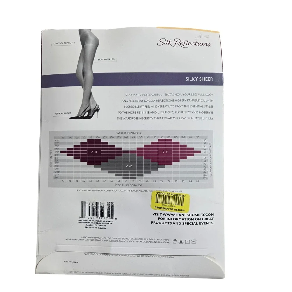 Hanes silk reflections